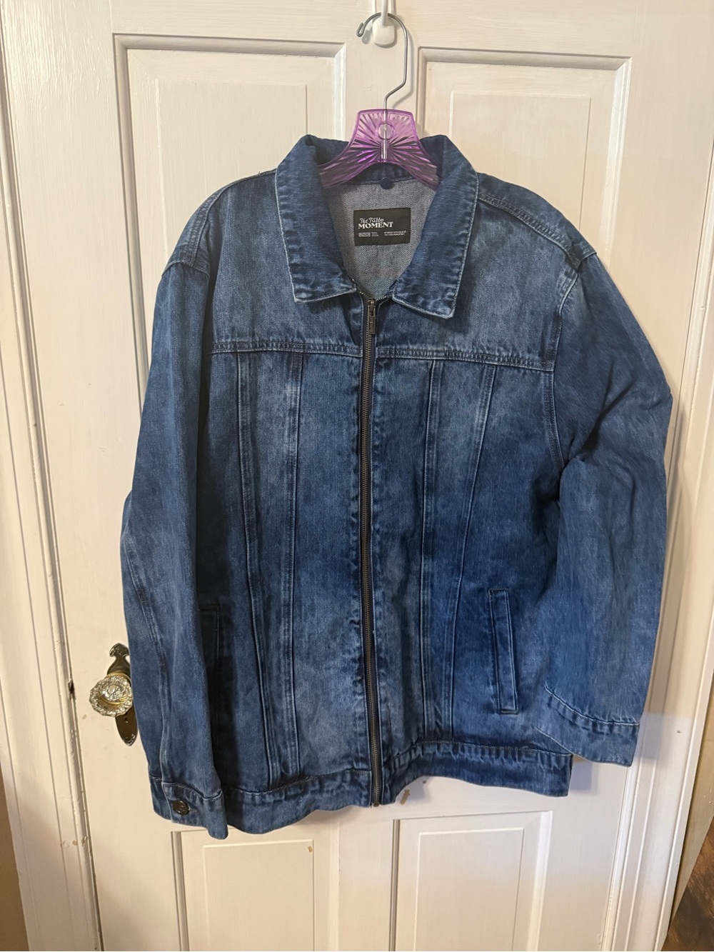 Revolt Tubbo "Celestial Moment" denim jacket. Size XL.
